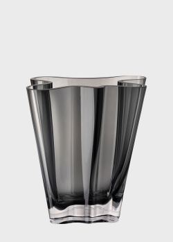 Настольная ваза черного цвета Rosenthal Flux 26см, фото
